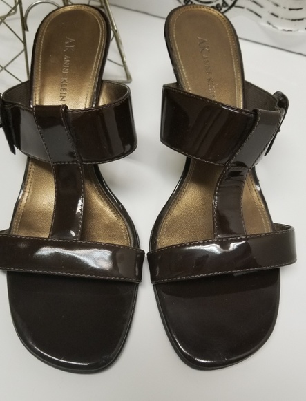 Anne Klein heel sandals opean toe & heel - Picture 2 of 8